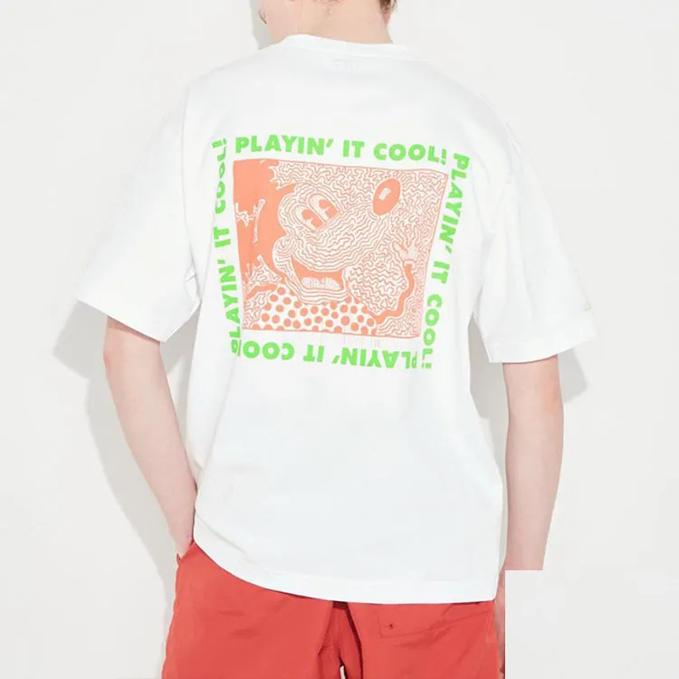 UNIQLO Mickey Mouse X Keith Haring Co branded Series T Shirt Unisex White-2