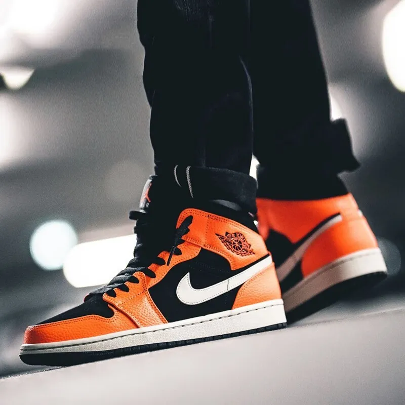 Jordan 1 Mid Black Cone GS-2