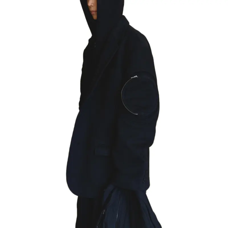 FARFROMWHAT FW24 Jackets Coats Men's Black-2