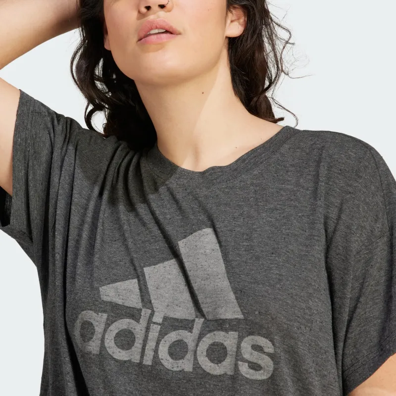 Adidas Free Shipping With AdiClub Future Icons Winners 3.0 Tee Plus Size-1