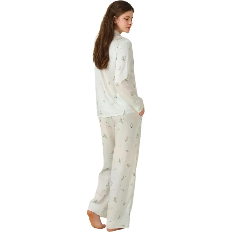 SILKY MIRACLE Pajama Set Women's Mint Green-1