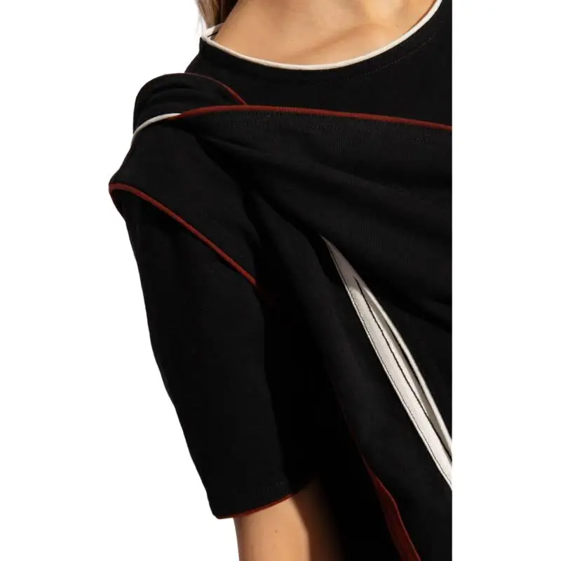 Lemaire Wraparound style T shirt Dress-4