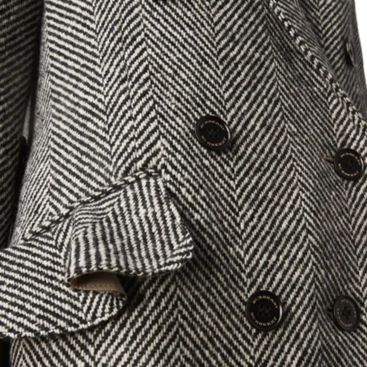 Burberry Coats Women's Gray-4