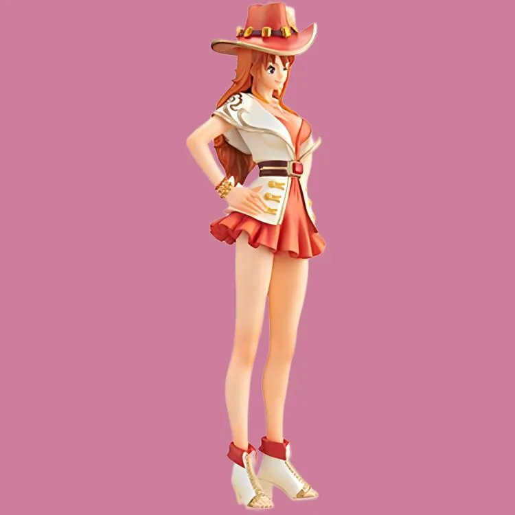 BANPRESTO Nami Glass Factory One Piece Bonus Gifts 17cm-1