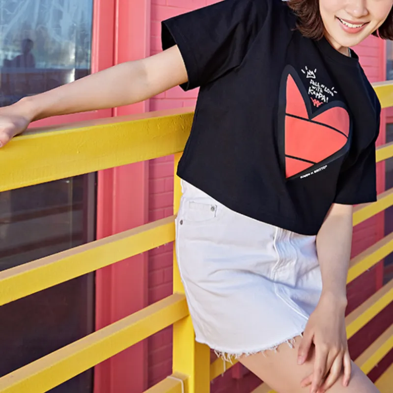 Kappa T-Shirts Women's Black-990-4