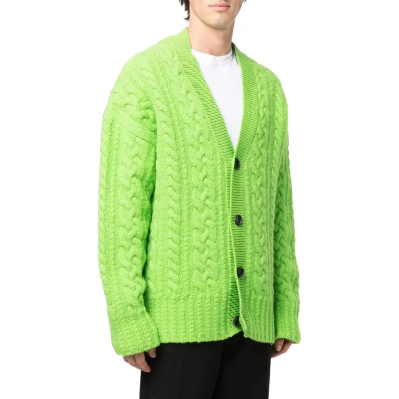 AMIPARIS V Neck Knit Cardigan-4
