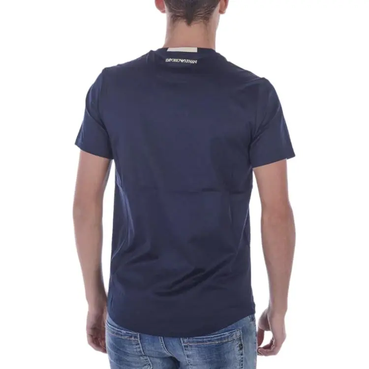 EMPORIO ARMANI T Shirt Men's Marine Blue-1