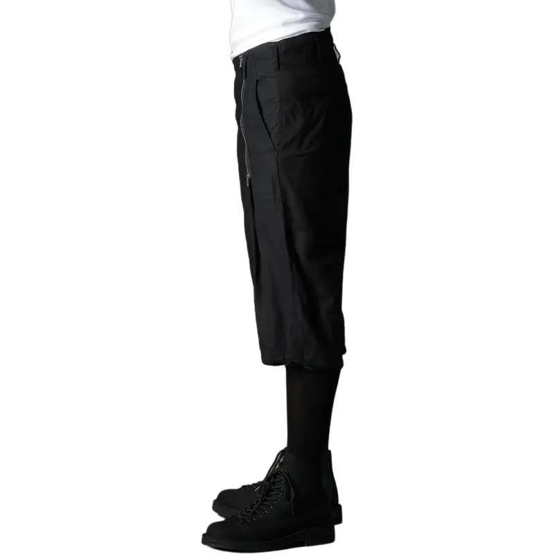 Yohji Yamamoto Ground Y SS25 Casual Shorts Unisex Black-8