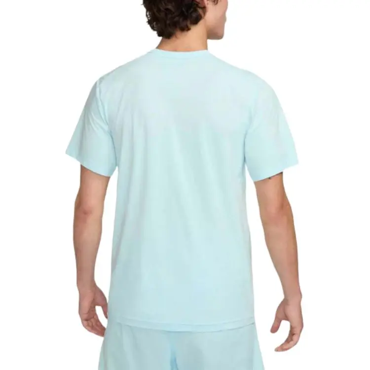 Nike Clothing T Shirts Men Mint Blue-1