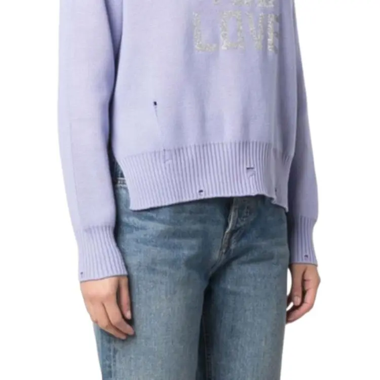 Golden Goose Slogan print Cotton Jumper-4