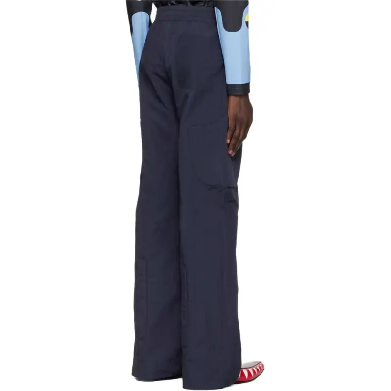 WALTER VAN BEIRENDONCK Casual Pants Men's Marine Blue-1
