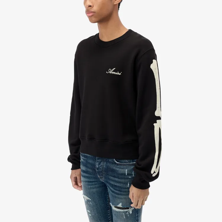 AMIRI Bones Logo Crewneck-4