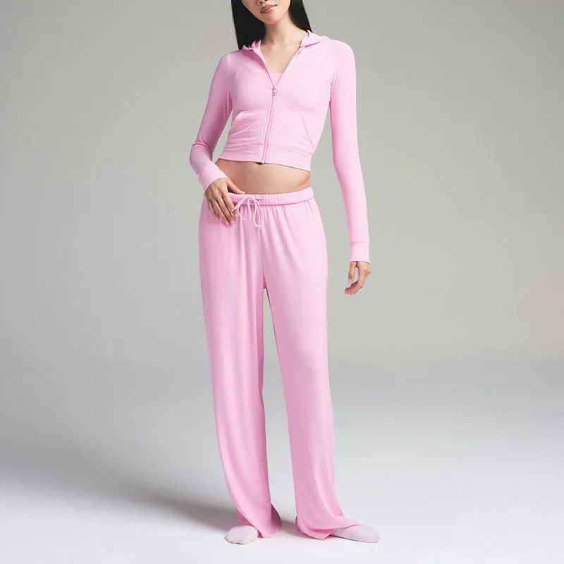 Skims Valentine's Day Collection Sweatshirts Women's BUBBLE GUM/Bubble Gum Pink-1