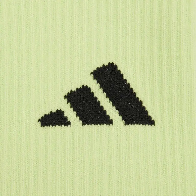 Adidas RUNXUB23 1PP Mid-Calf Socks Unisex 1 Pack Pulse Lime Green/Black-3
