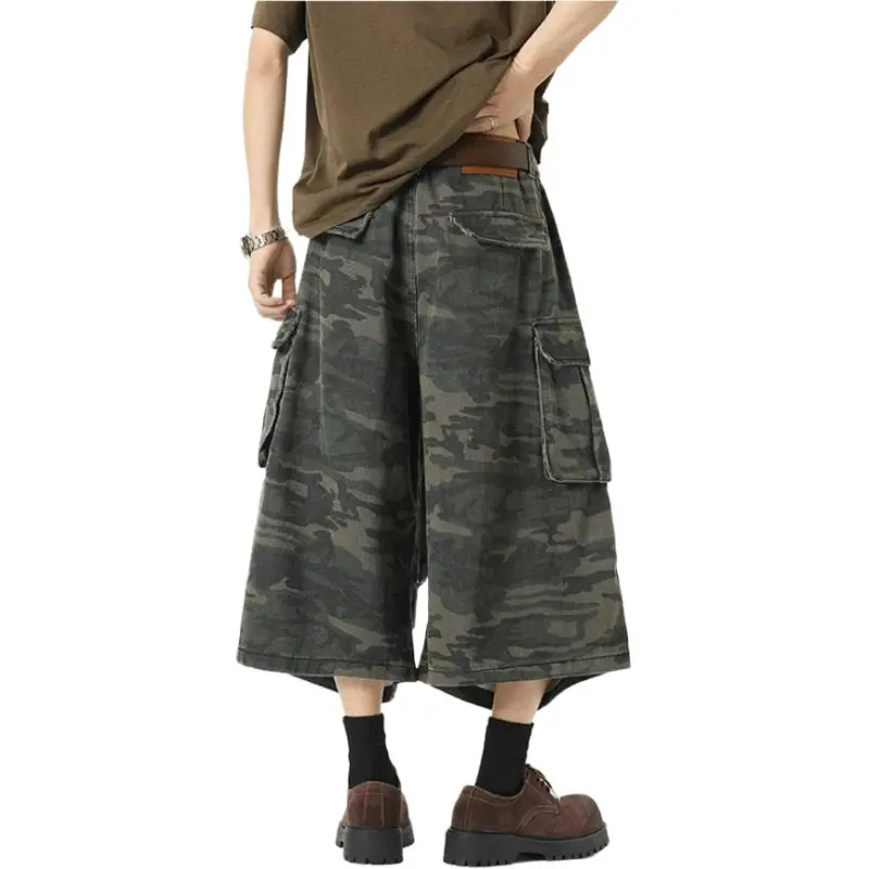 Concubine Zhu Denim Shorts Unisex-2