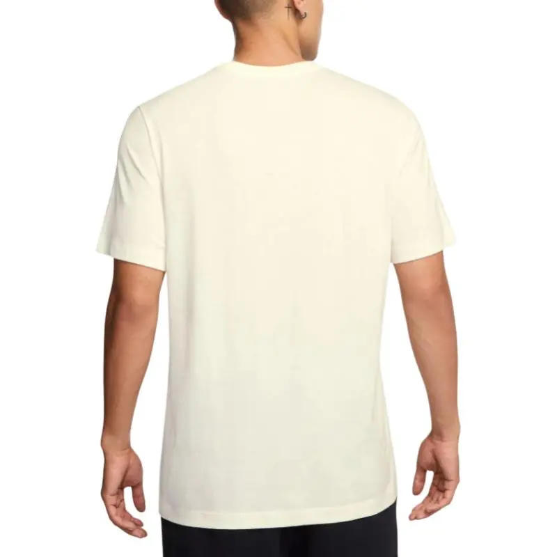 Nike Clothing T Shirts Men Cream-1
