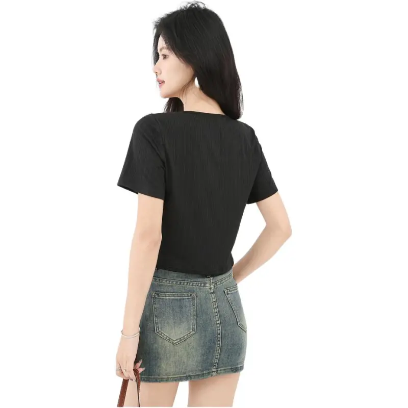 MINETTE T Shirts Women's Black-3