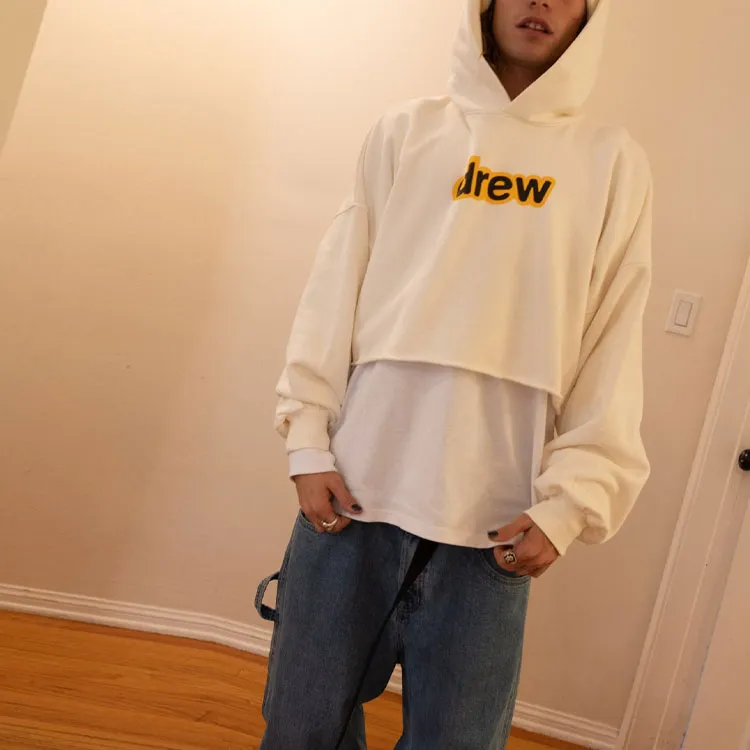Drew House Secret Cropped Hoodie-2