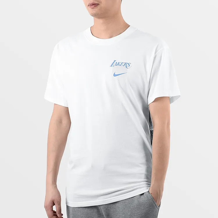 Nike Set-in Sleeve T-Shirt Men's White-2