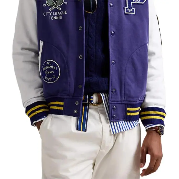 Polo Ralph Lauren Lightweight Athletic Fleece Varsity Jacket-5