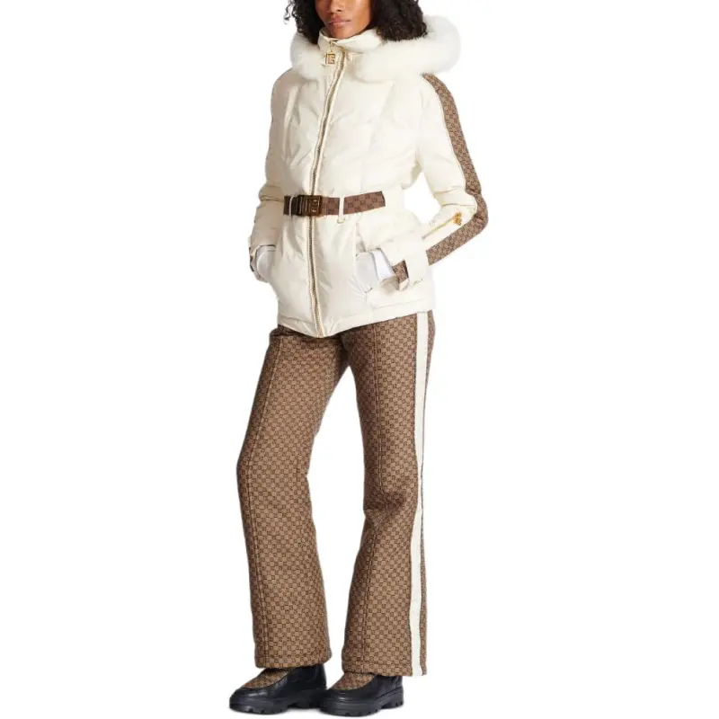 BALMAIN Pb Monogram Belted Ski Jacket-7