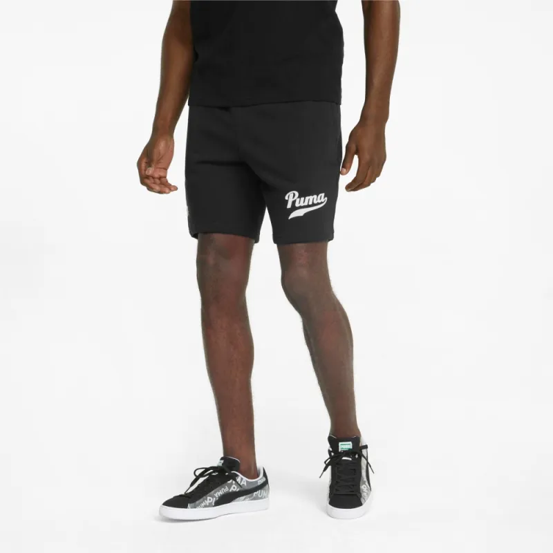 PUMA Classic Coaches Casual Shorts Men Black-2