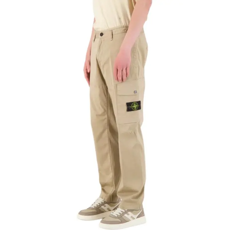 STONE ISLAND Compass badge Trousers-4