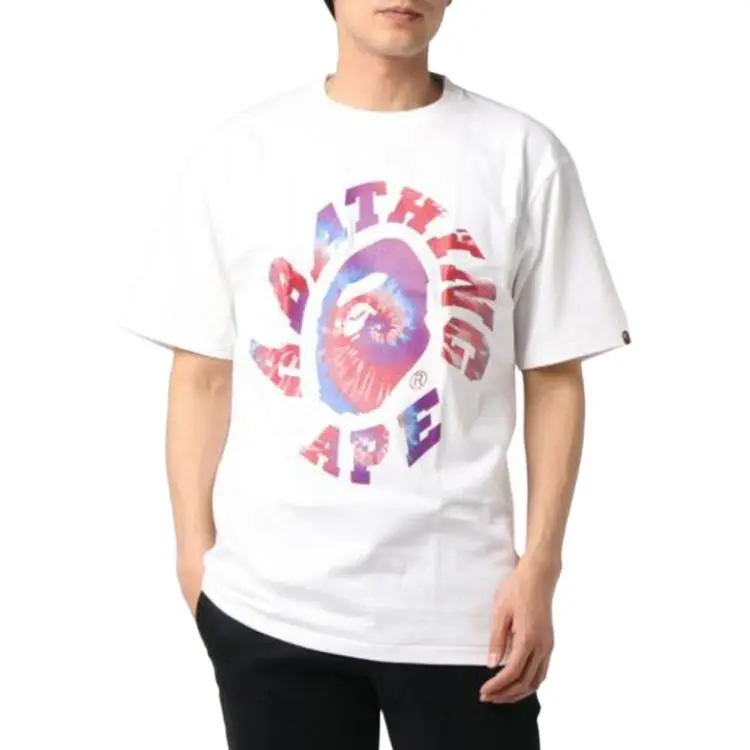 Bape Tie Dye Twist College Tee-3