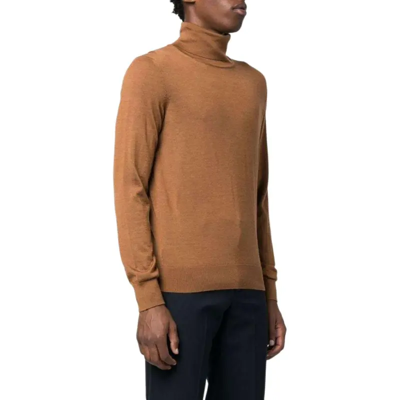 Zzegna Roll Neck Knit Jumper-3