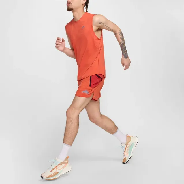 Nike T-Shirt Men's Vintage Coral/Khaki/Black-4