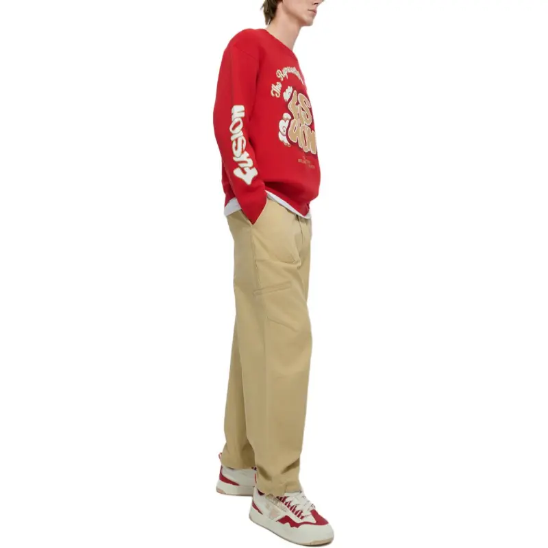 FILA FUSION FW24 Sweater Unisex Red-4