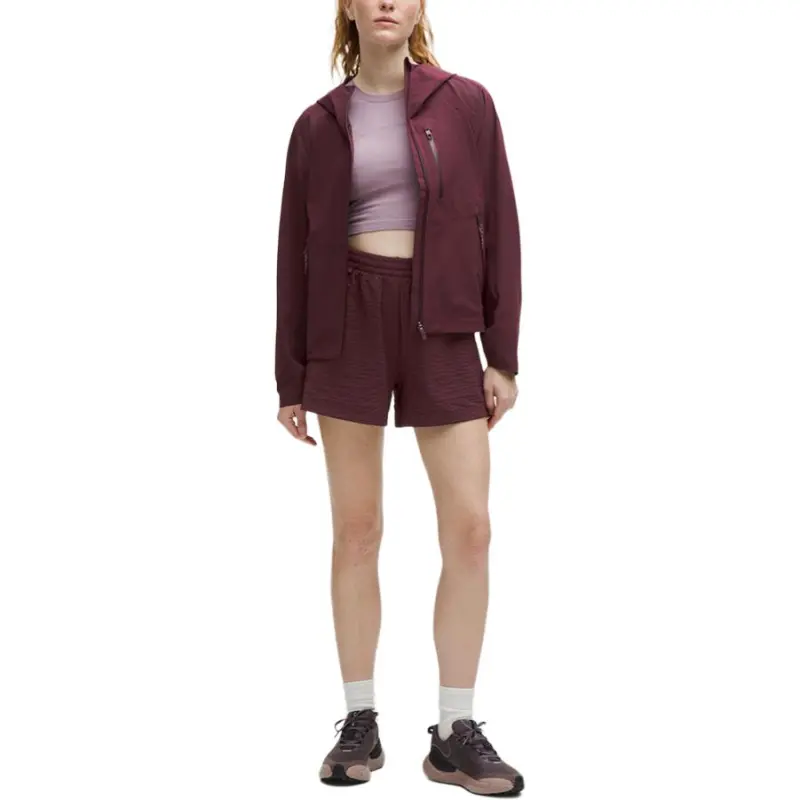 Lululemon Grid Texture Casual Shorts 4' Women's-5