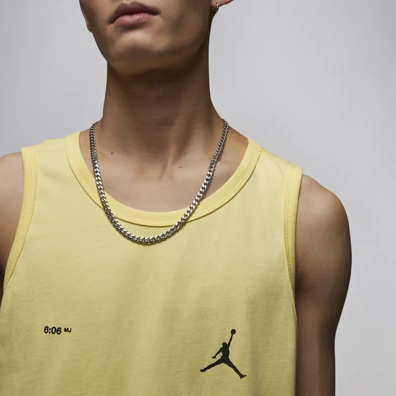 Jordan Tank Top Men's Light Lemon-3