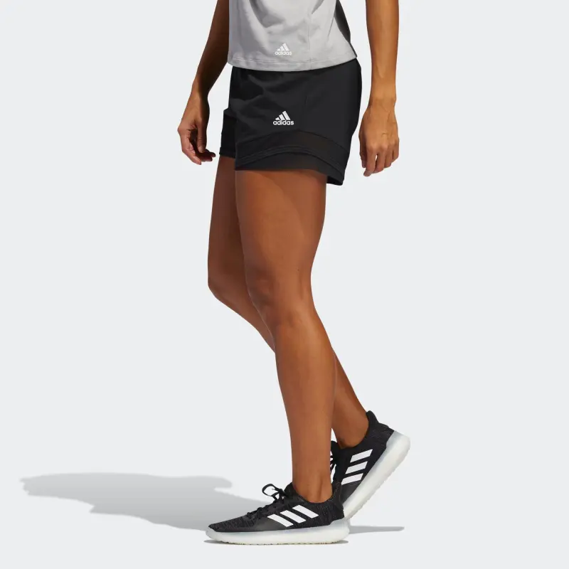 Adidas Casual Shorts Women's Black-4