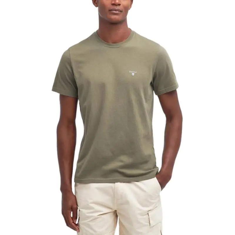 BARBOUR Tartan Sports T Shirt-2