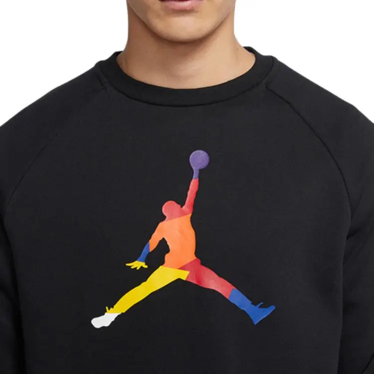 Jordan Sweatshirts Men Black-5