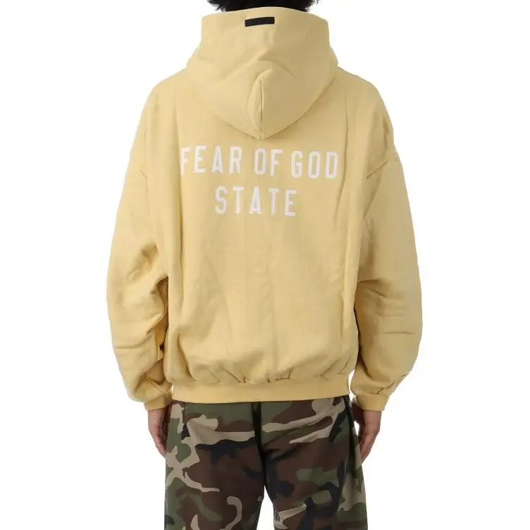 Fear Of God Essentials Logo print Hoodie-4
