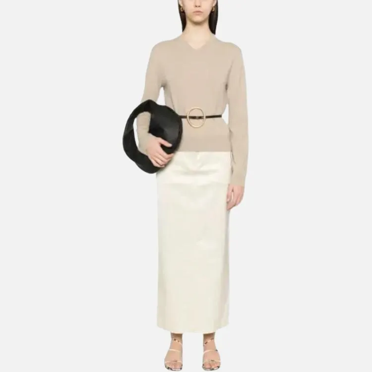 TOTEME V neck Knit Sweater-1