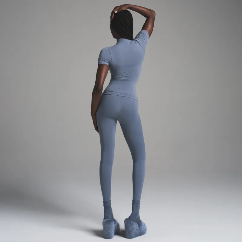SKIMS FW24 SEAMLESS SCULPT LEGGING Leggings Women's STEEL BLUE/Steel Blue-2