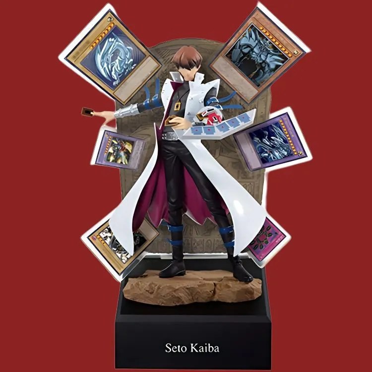 BANPRESTO Seto Kaiba Yu Gi Oh Series Glass Factory Ichiban Kuji Final Prize Seahorse Lazy Scale Figures-3