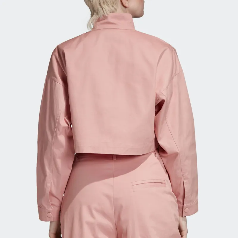 Adidas Originals TRACK TOP Jackets Coats Women's Pink-3