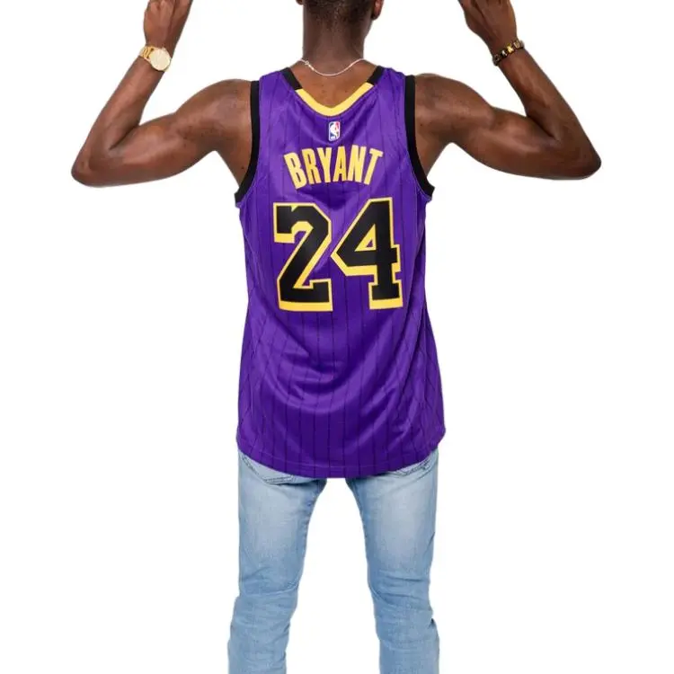 Nike Basketball Jerseys Men's Purple-2