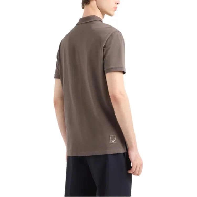 EMPORIO ARMANI Travel Essentials Piqué Polo Shirt-2