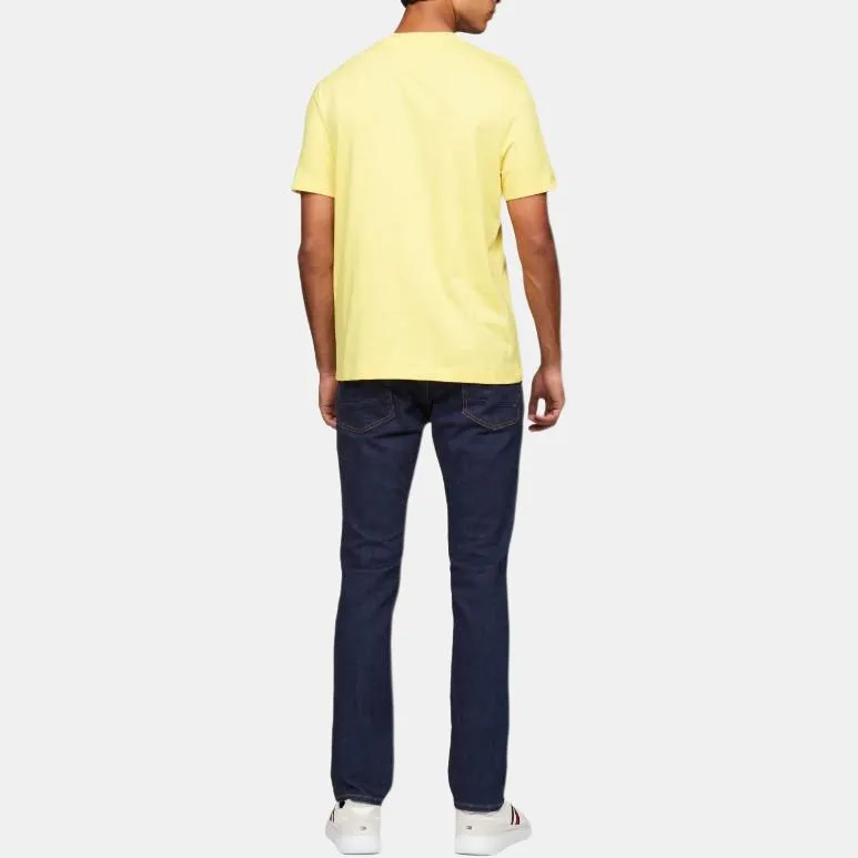 Tommy Hilfiger T Shirt Men's Yellow-2