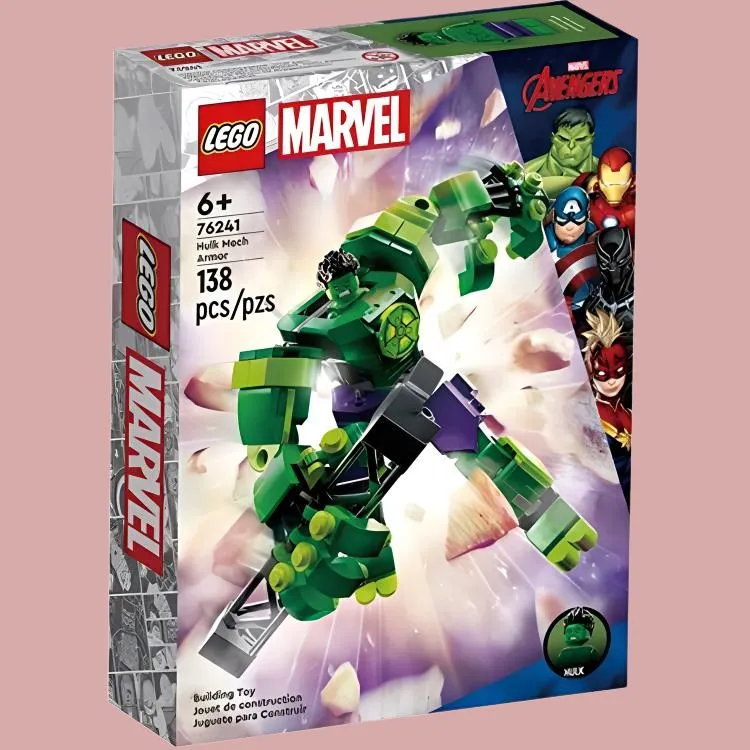 LEGO Hulk Mech Armor Building Blocks 76241-3