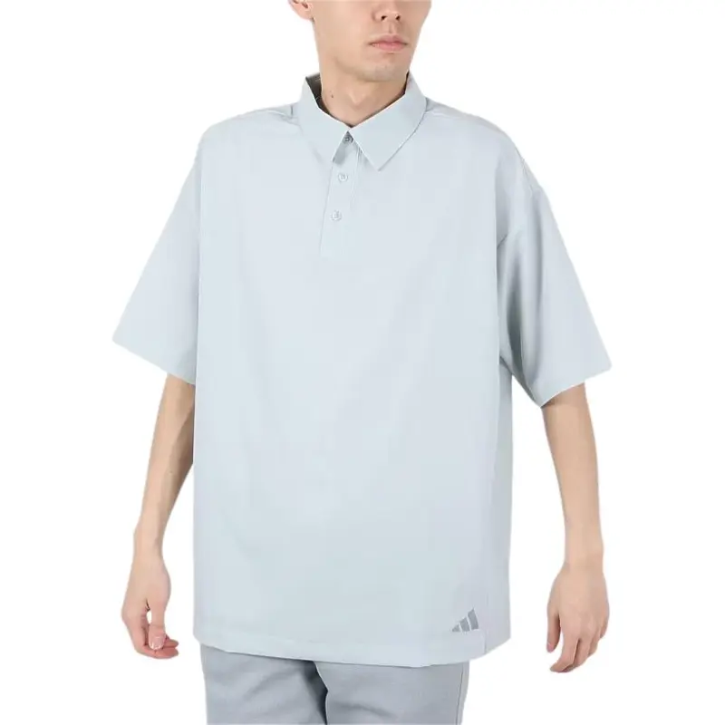 Adidas Polo Shirt Men's Light Blue-1
