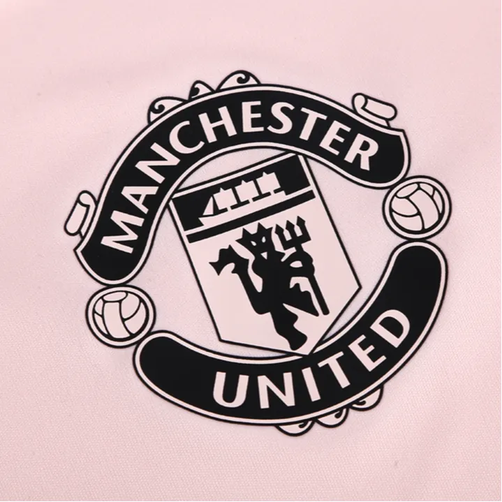Adidas MANCHESTER UNITED THEATRE OF DREAMS Soccer Jerseys Men Ice Crystal Pink-4