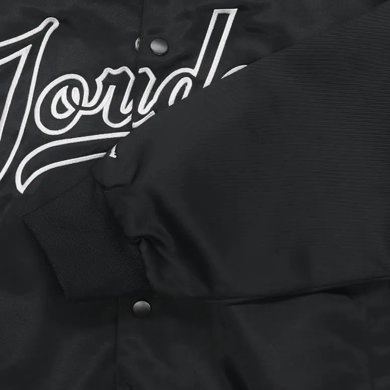 Jordan Flight MVP Baseball Jacket Men's Black-3