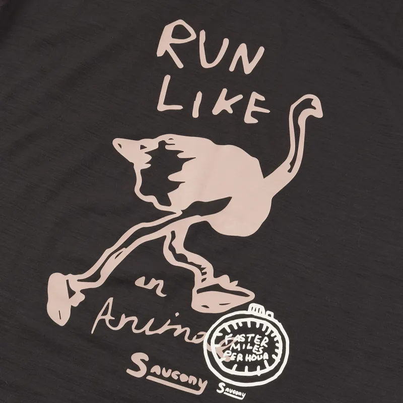 Saucony Tank Tops Unisex Black-5
