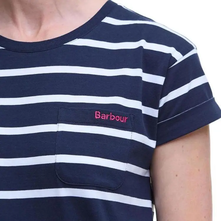 BARBOUR Short Sleeved Dresses Women's Marine Blue-7